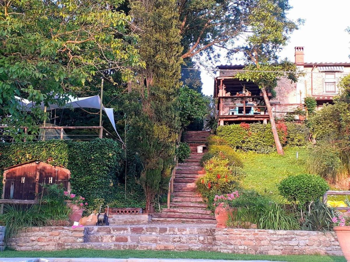 Tuscan Hills Near Florence - Stone House Vicchio Luaran gambar